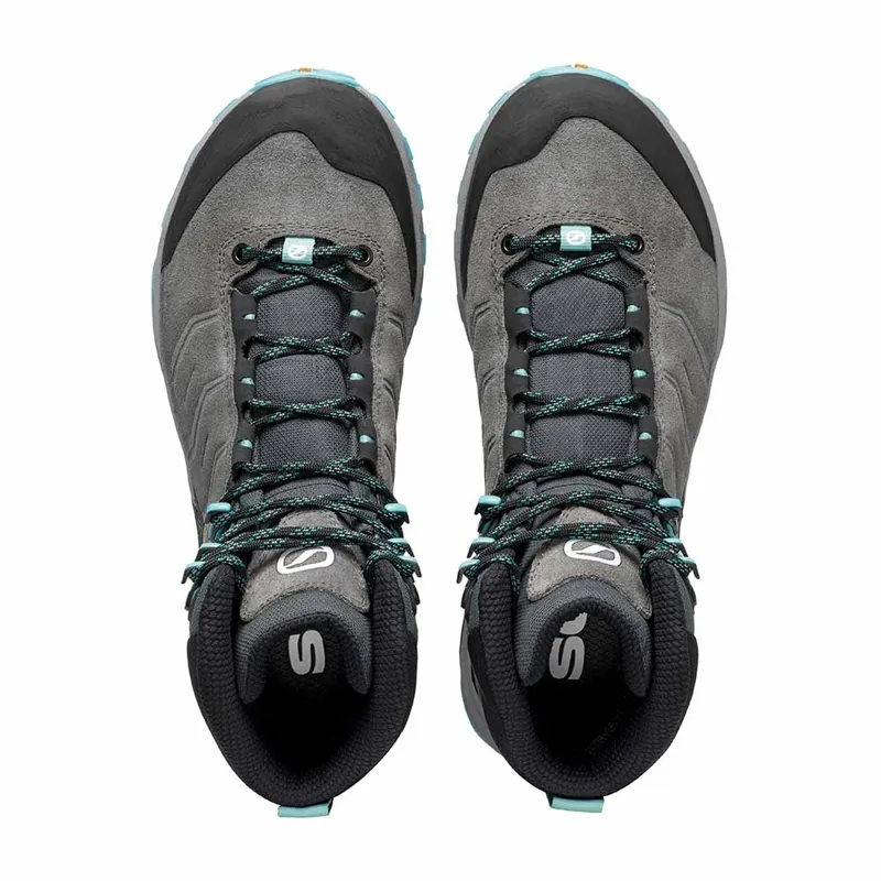 Scarpa Women's Rush TRK GTX Mid Grey-Aqua-3